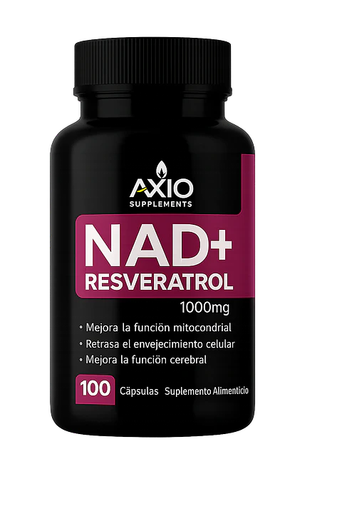 Comprar NAD+ Nicotinamide Resveratrol 1000mg · 100 cápsulas original en Nutrimax Chile