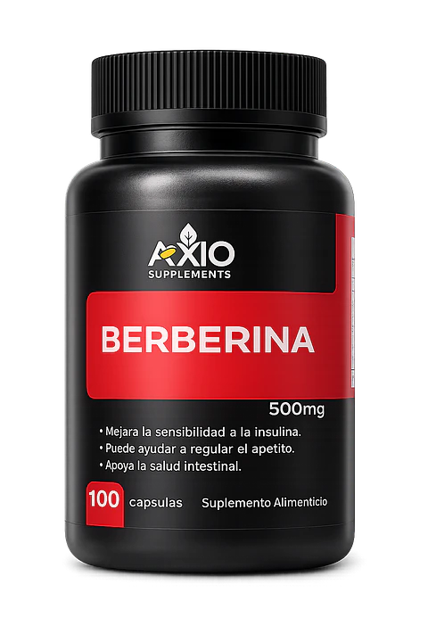 Comprar Berberina 500mg – Metabolismo y Glucosa | 100 Cápsulas Sin Sabor de Nutrimax - Salud y belleza original en Nutrimax Chile