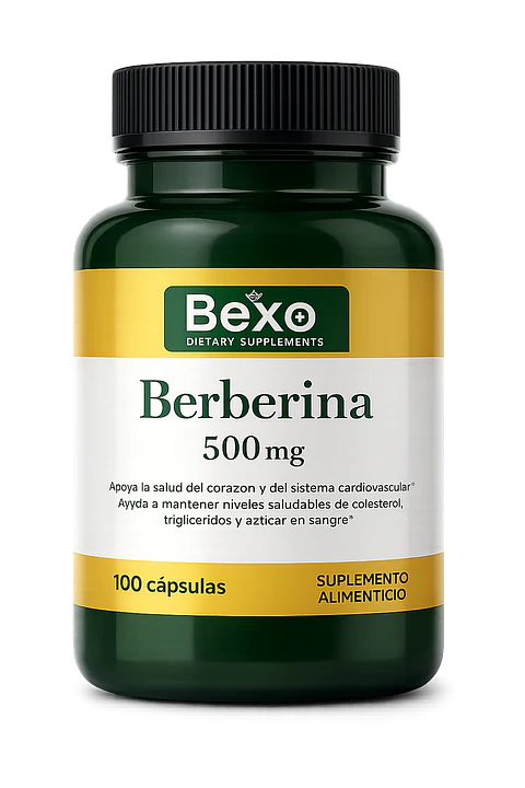 Comprar Berberina 500mg – Metabolismo y Glucosa | 100 Cápsulas Sin Sabor de Nutrimax - Sin categoría original en Nutrimax Chile