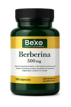 Berberina 500mg – Metabolismo y Glucosa | 100 Cápsulas Sin Sabor de Nutrimax - Sin categoría original en Chile - presentación de 1 frasco