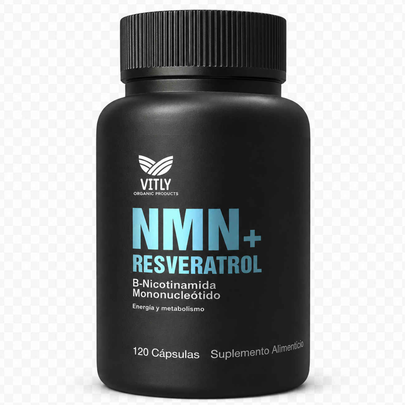 NMN + Resveratrol – Vitalidad y Longevidad | 120 Cápsulas Sin Sabor de Nutrimax - suplementos original en Chile - imagen principal