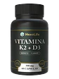 Vitamina K2 D3 Vegano y Libre de Gluten — 60 cápsulas - Miniatura 1