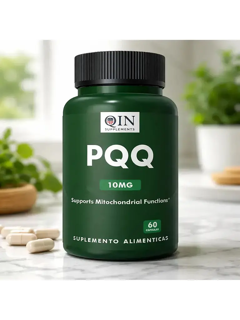 Pqq Pirroloquinolina Quinona Energía Celular Mitocondrias 3