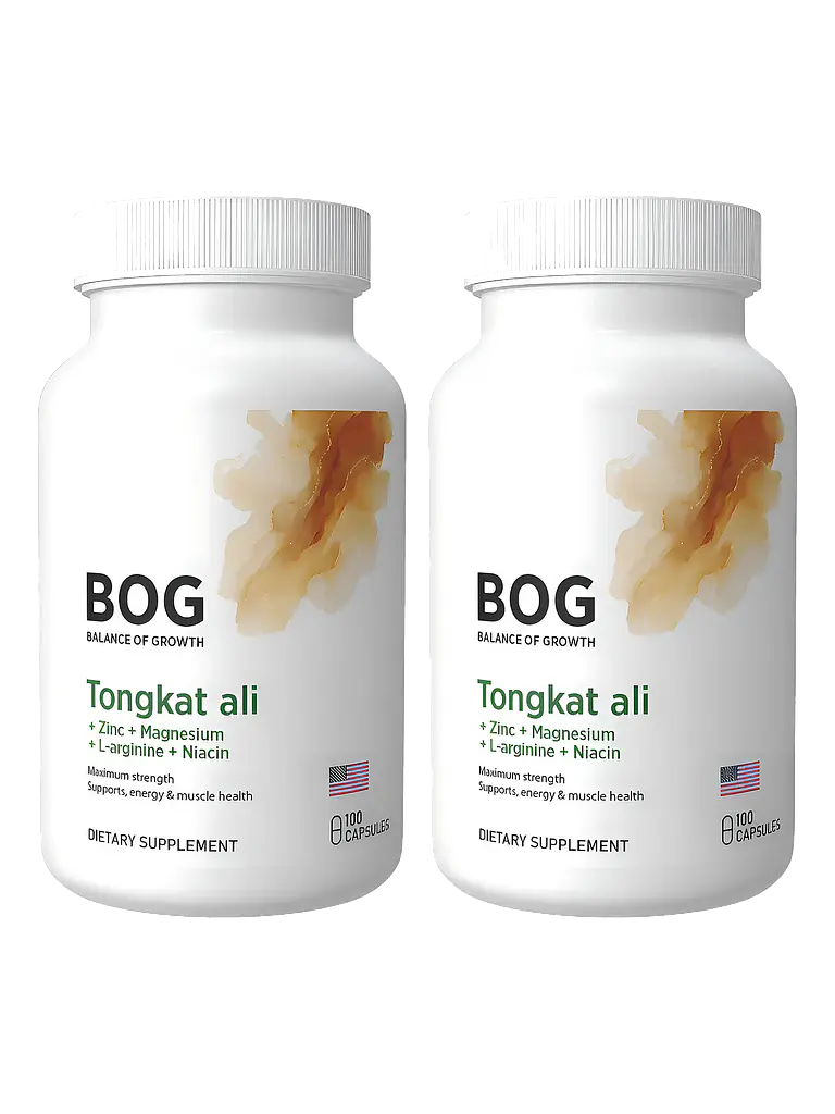X2 Tongkat Ali + Zinc + Magnesio + L-arginina + Niacina — 200 cápsulas 1