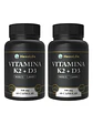 Vitamina K2 D3 Vegano y Libre de Gluten — 60 cápsulas - Miniatura 2