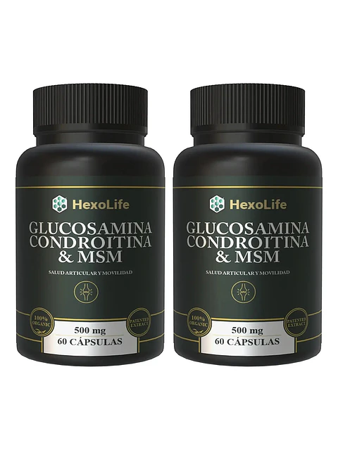 Glucosamine, Chondroitin & Msm Premium — 60 cápsulas