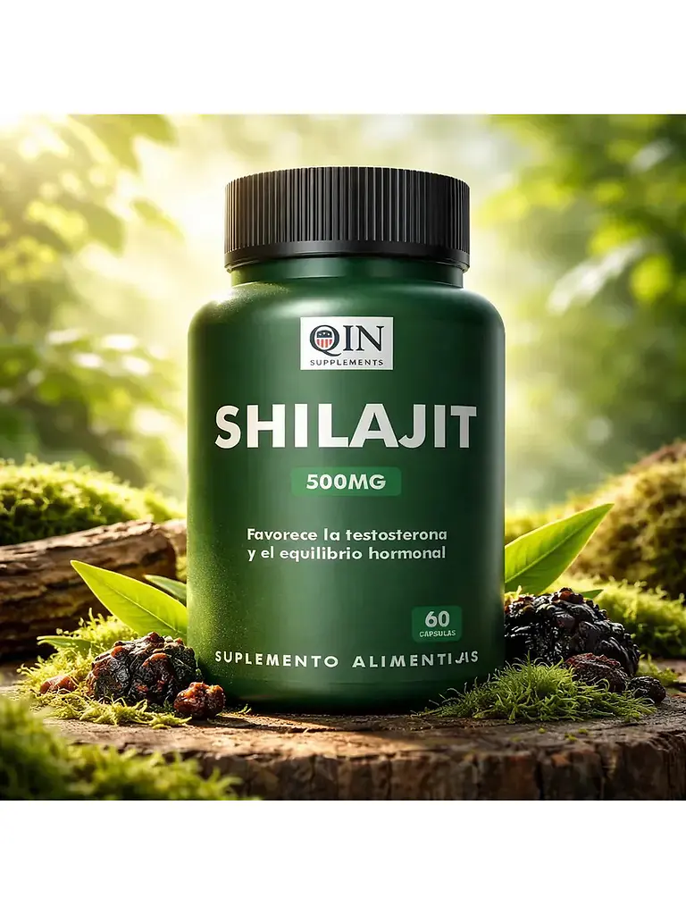Shilajit 500mg Suplemento Qin Supplements — 60 cápsulas 3
