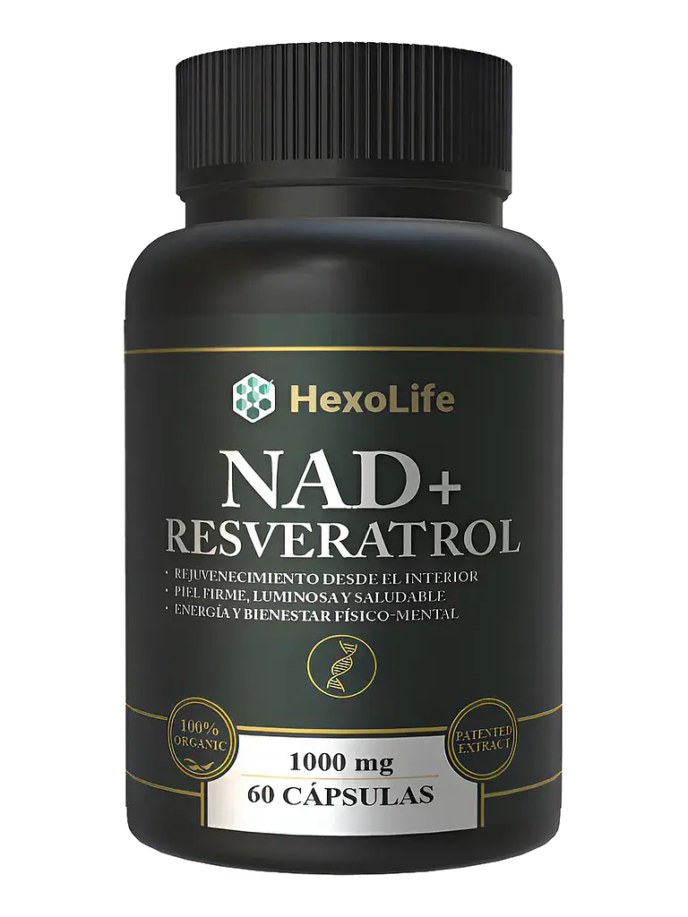 Nad+ 500mg Nicotinamide Antienvejecimiento — 60 cápsulas 1