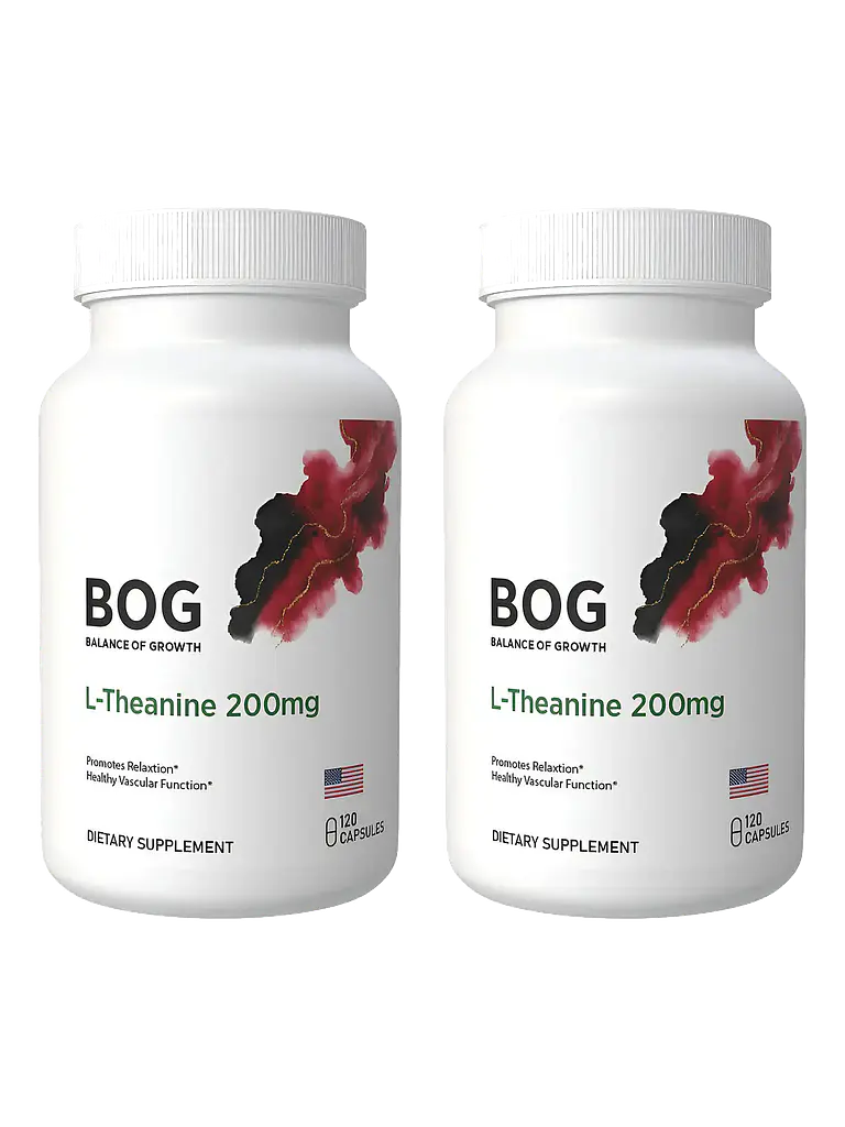 L-Theanine 200mg Pack x2 para Estrés y Concentración — 240 cápsulas 1