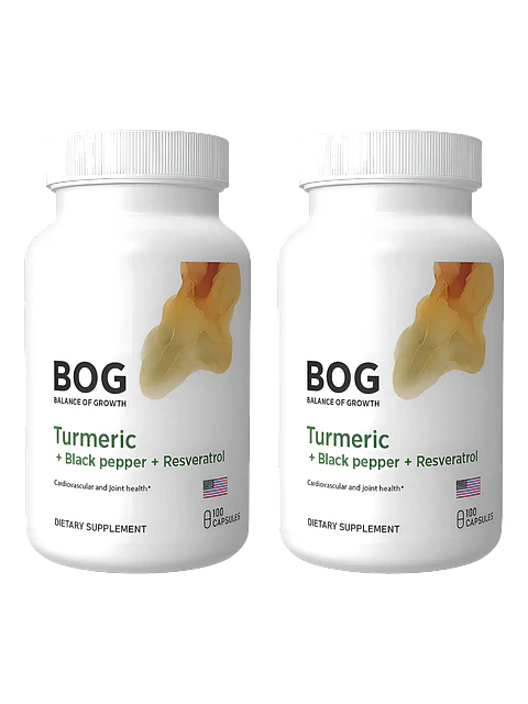 X2 Cúrcuma + Pimienta + Resveratrol Premium 500mg — 200 cápsulas