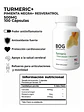 X2 Cúrcuma + Pimienta + Resveratrol Premium 500mg — 200 cápsulas - Miniatura 3