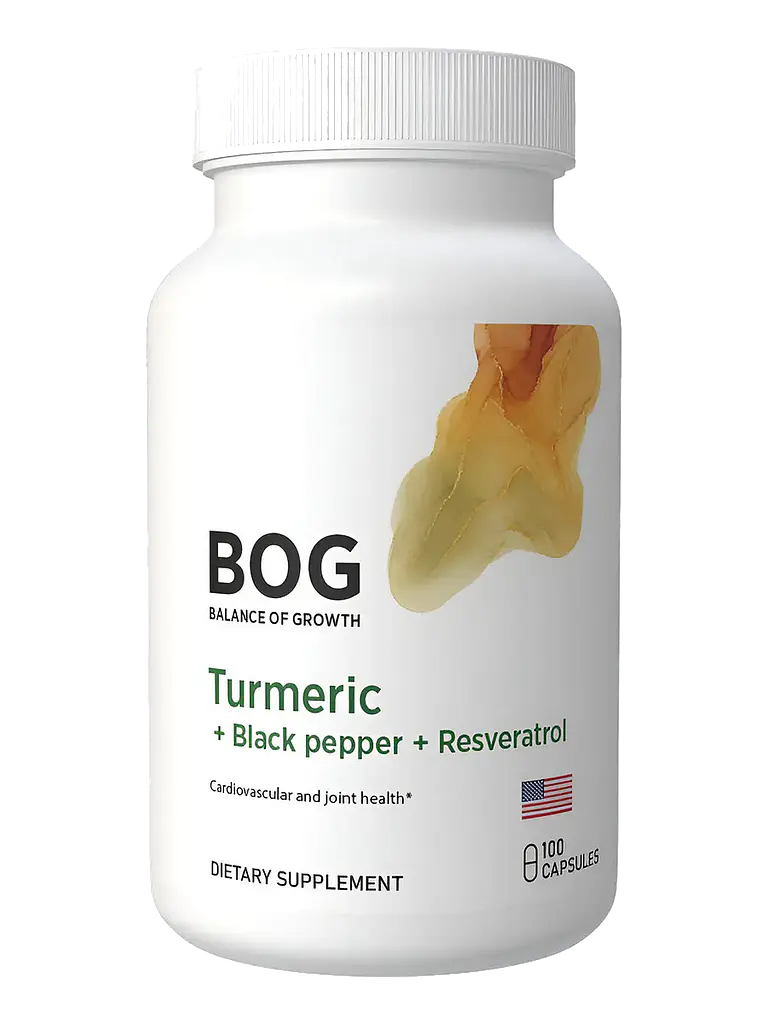 Cúrcuma + Pimienta + Resveratrol 500mg — 100 cápsulas 1