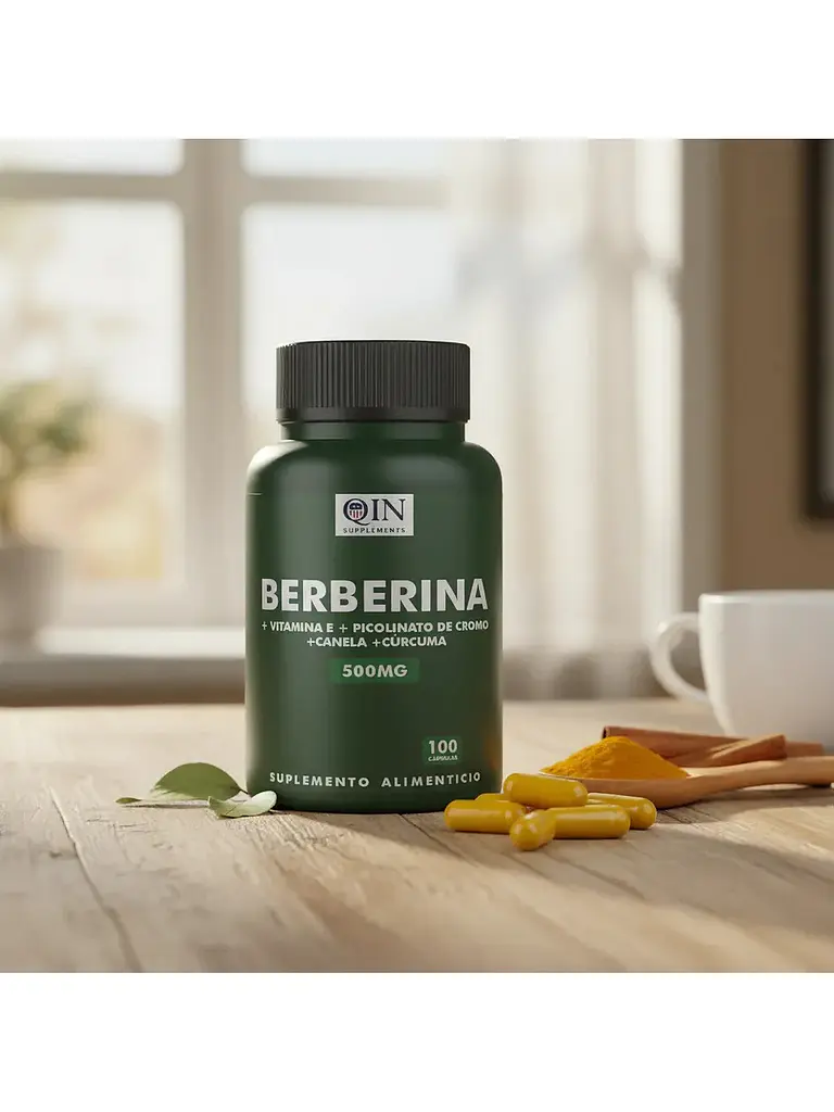 X2 Berberina 500mg Berberine Qin Supplements — 200 cápsulas 10