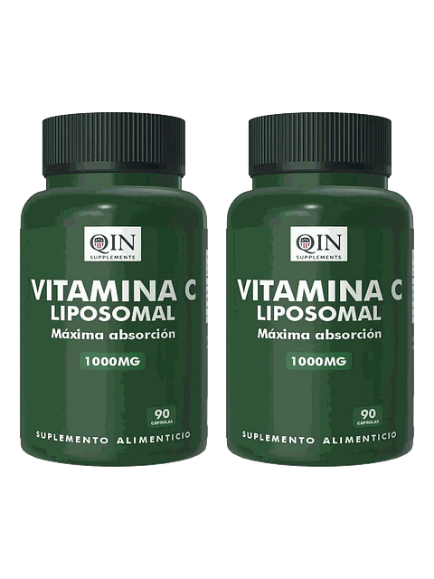 Vitamina C Liposomal 1000 Mg Máxima Absorción — 180 cápsulas