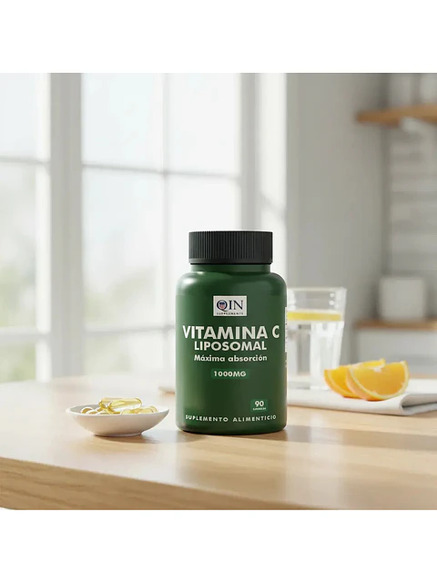 Vitamina C Liposomal 1000 Mg Máxima Absorción — 180 cápsulas