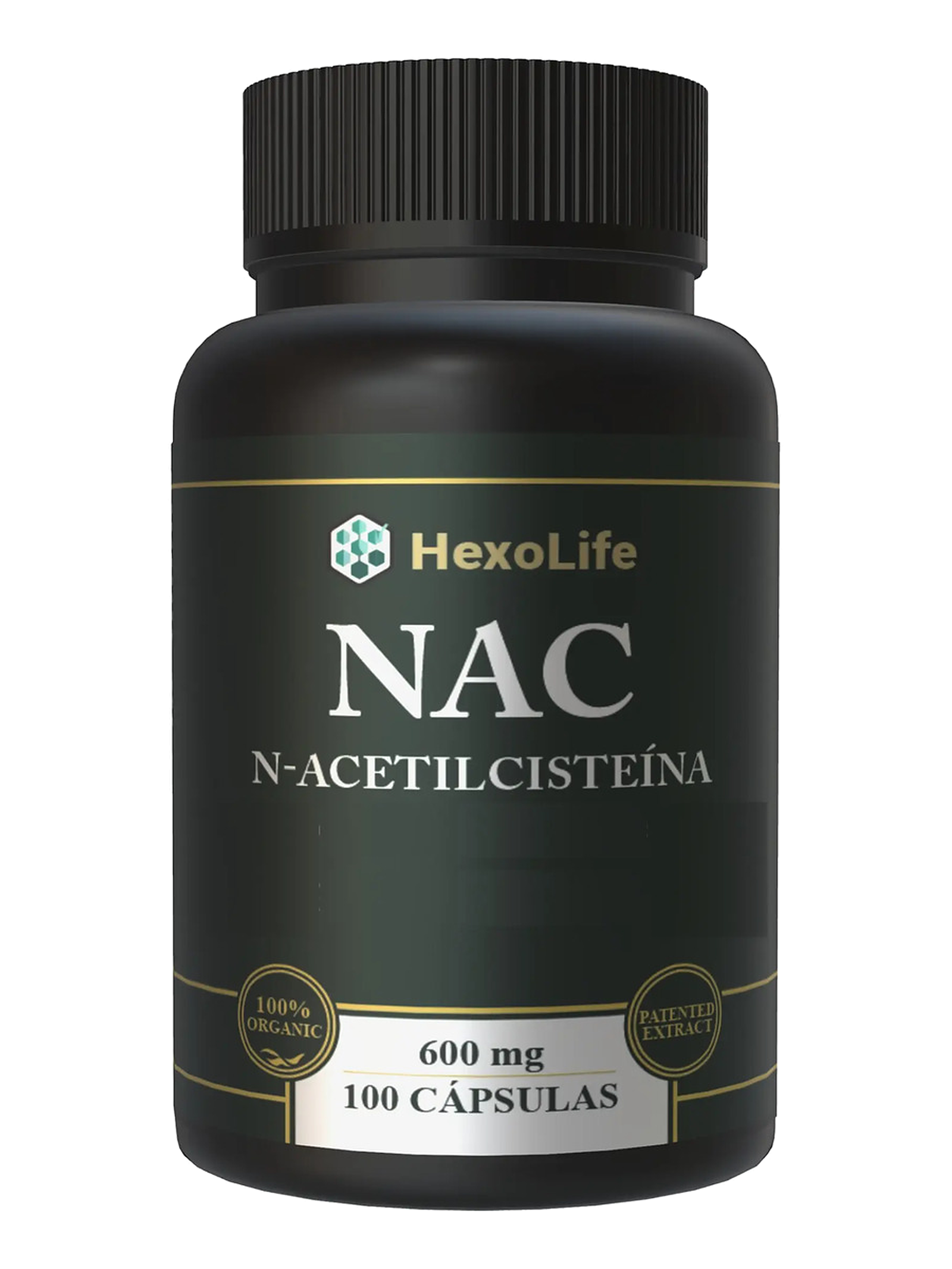 Nac N-acetilcisteína 600mg — 100 cápsulas