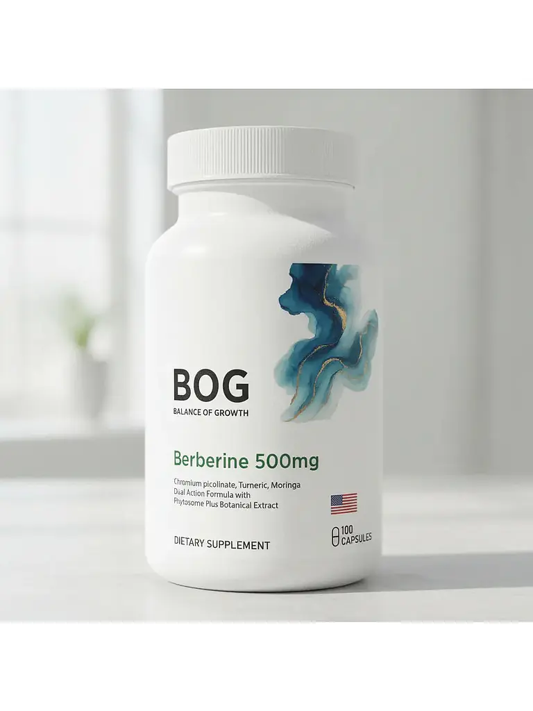 Berberina 500mg Berberine — 100 cápsulas 4