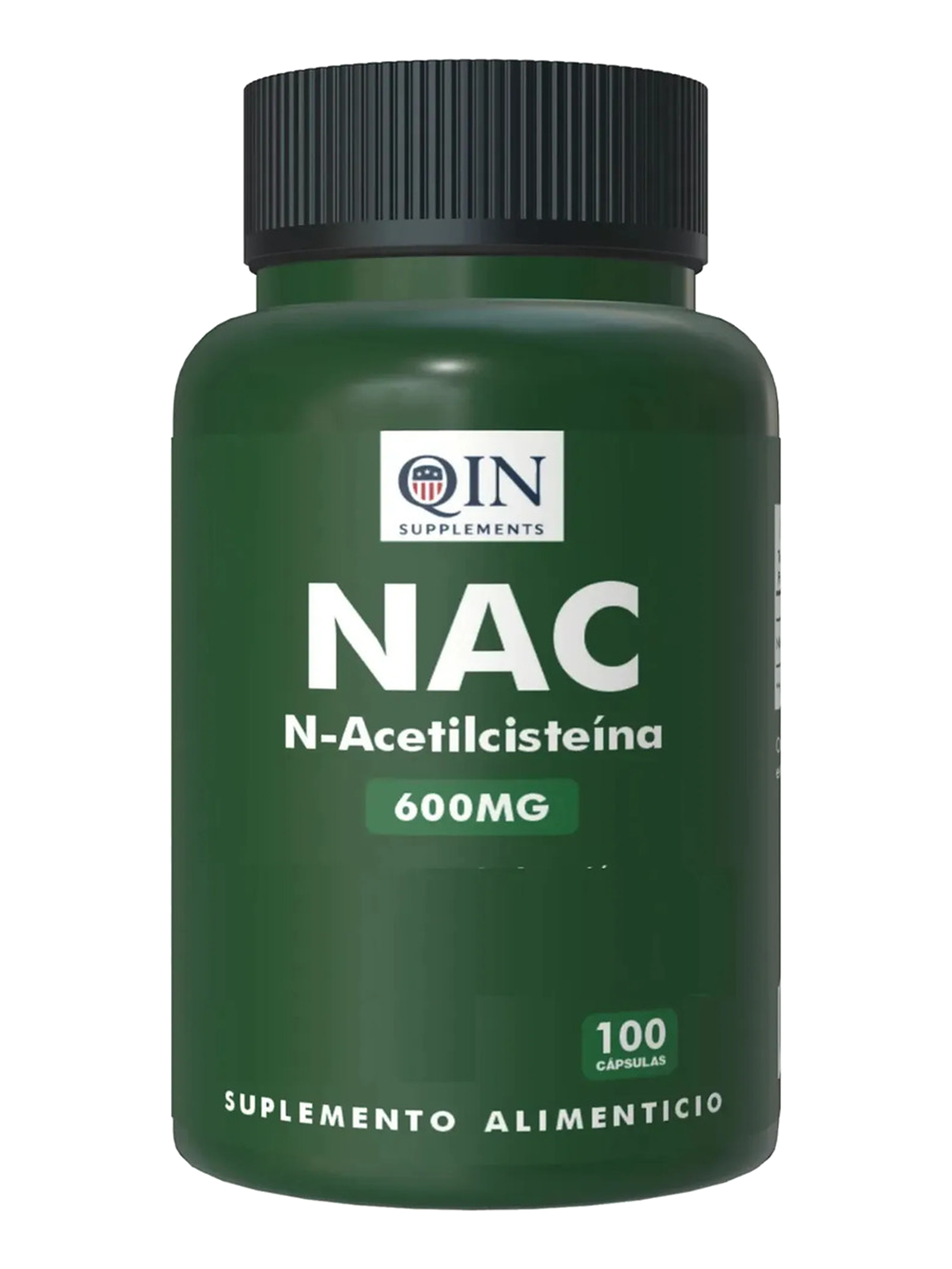 Nac N-acetilcisteína 600mg — 100 cápsulas