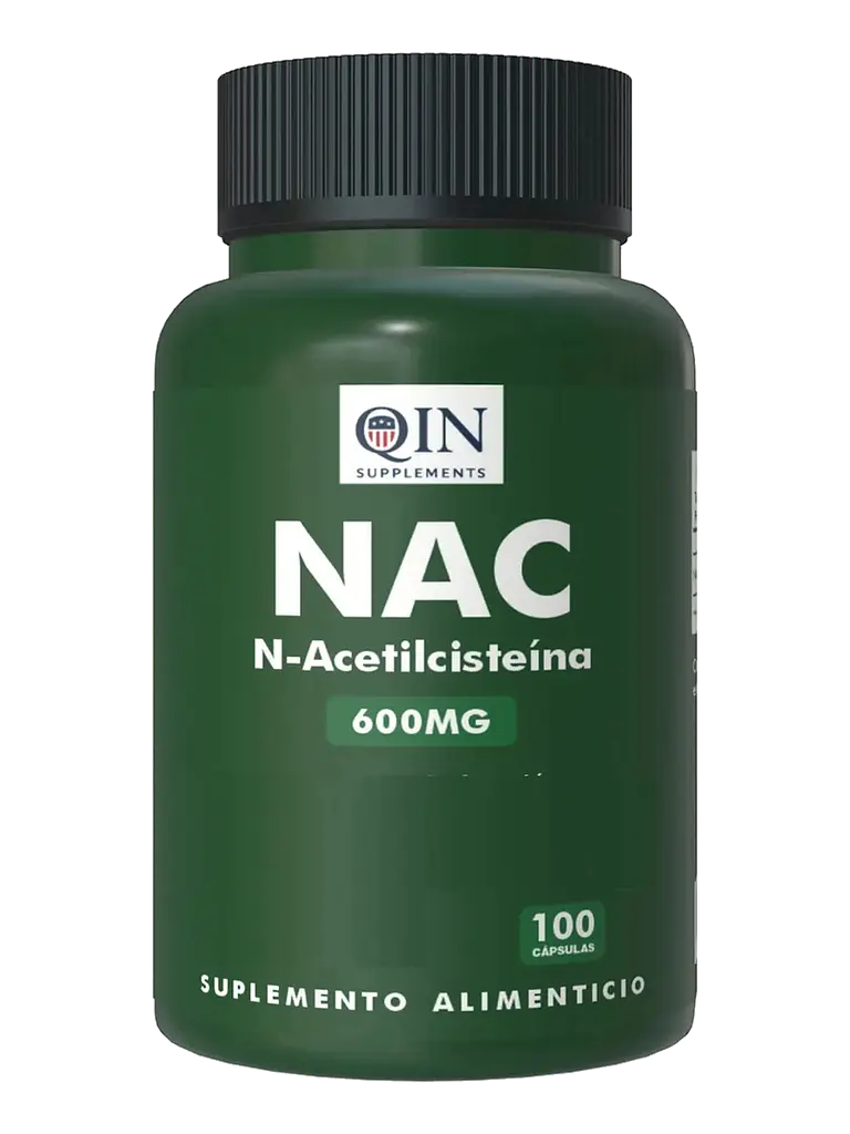 Nac N-acetilcisteína 600mg — 100 cápsulas 1