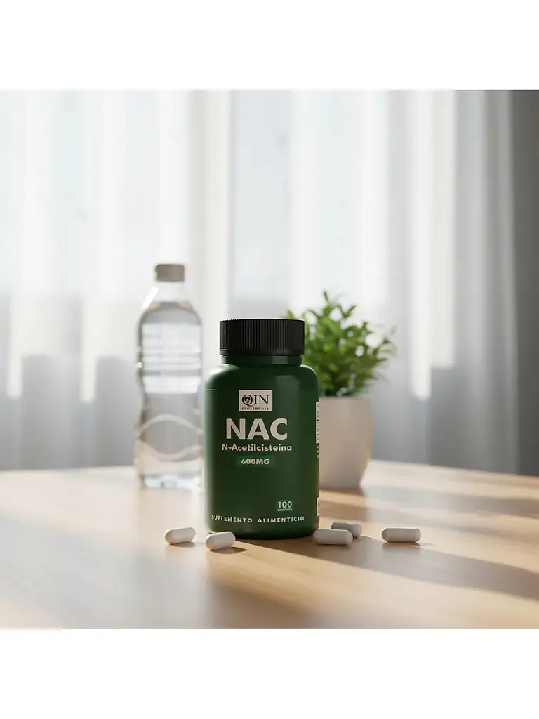 Nac N-acetilcisteína 600mg — 100 cápsulas 2