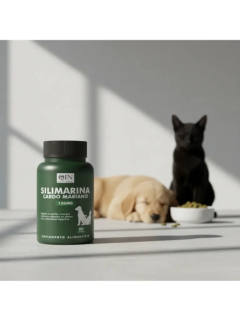 Silimarina Suplemento Perro Y Gato Qin Supplements — 90 cápsulas 4