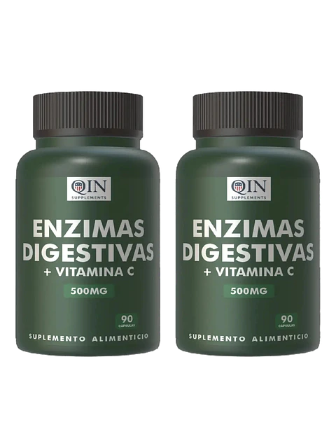 Enzimas Digestivas Para Adelgazar — 180 cápsulas