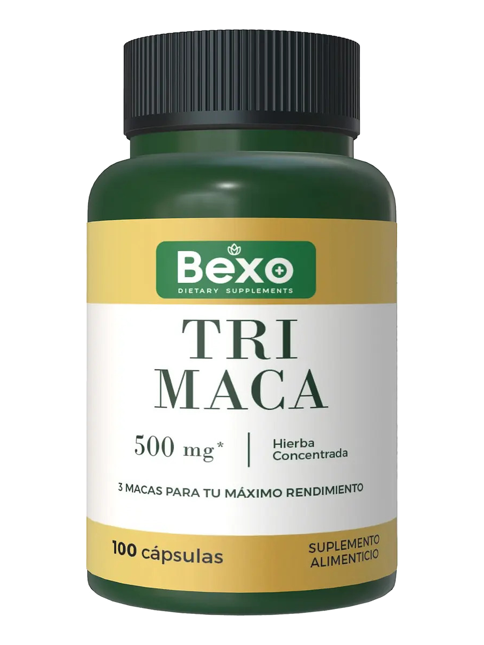 Maca Peruana Capsulas (alta Potencia) — 100 cápsulas