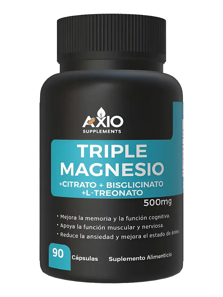 Ultra Magnesio Triple Premium 500mg — 90 cápsulas 1