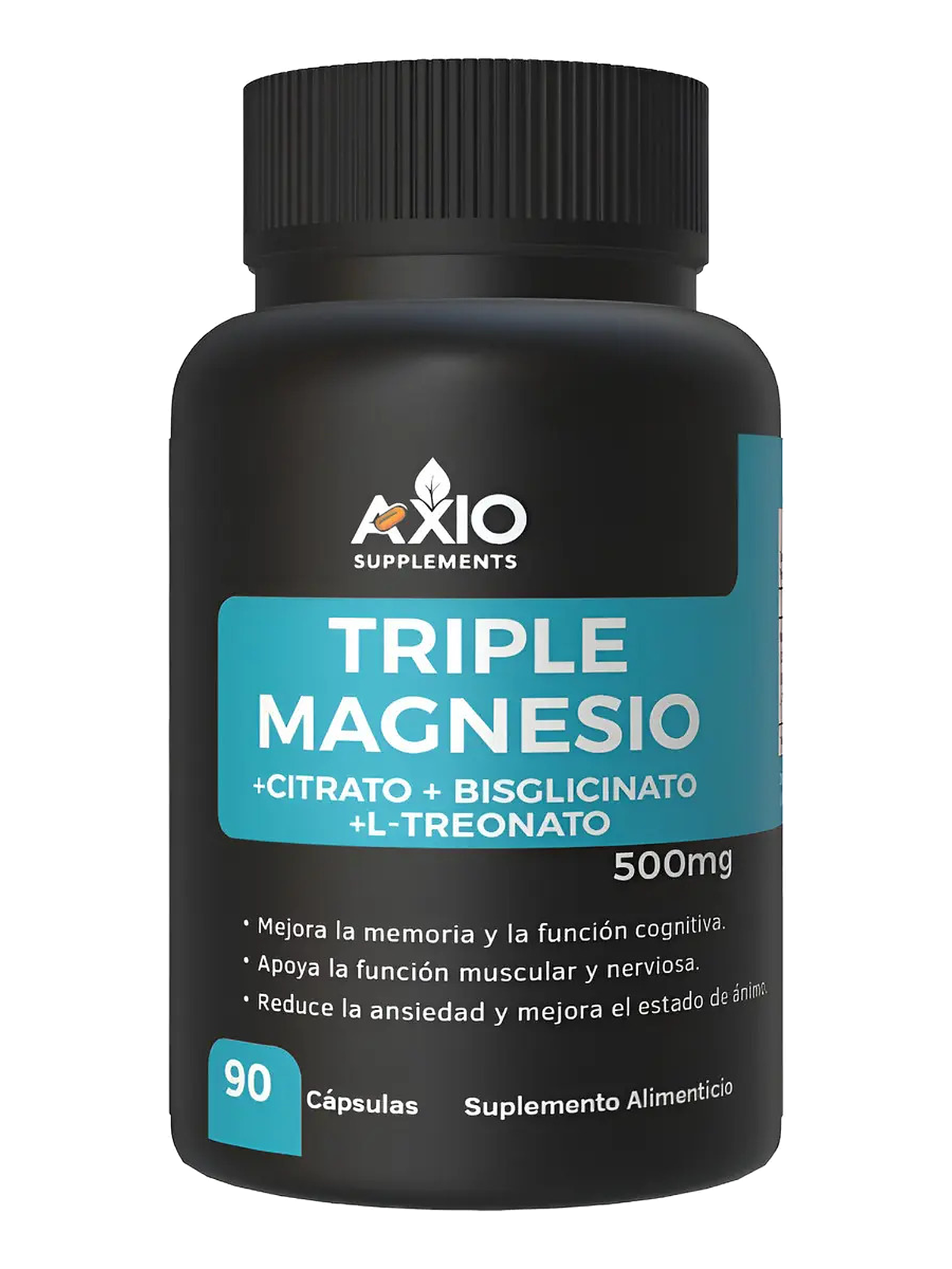 Ultra Magnesio Triple Premium 500mg — 90 cápsulas