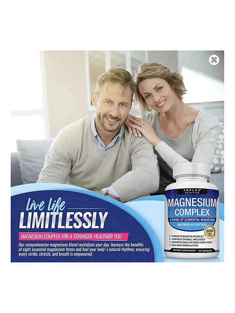 Magnesium Complex Premium Magnesio Complex — 60 cápsulas