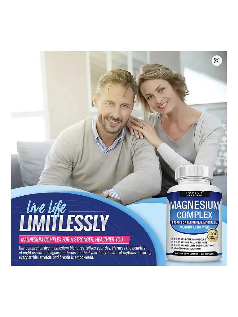 Magnesium Complex Premium Magnesio Complex — 60 cápsulas 2