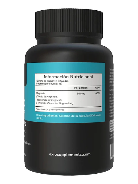Ultra Magnesio Triple Premium 500mg — 90 cápsulas