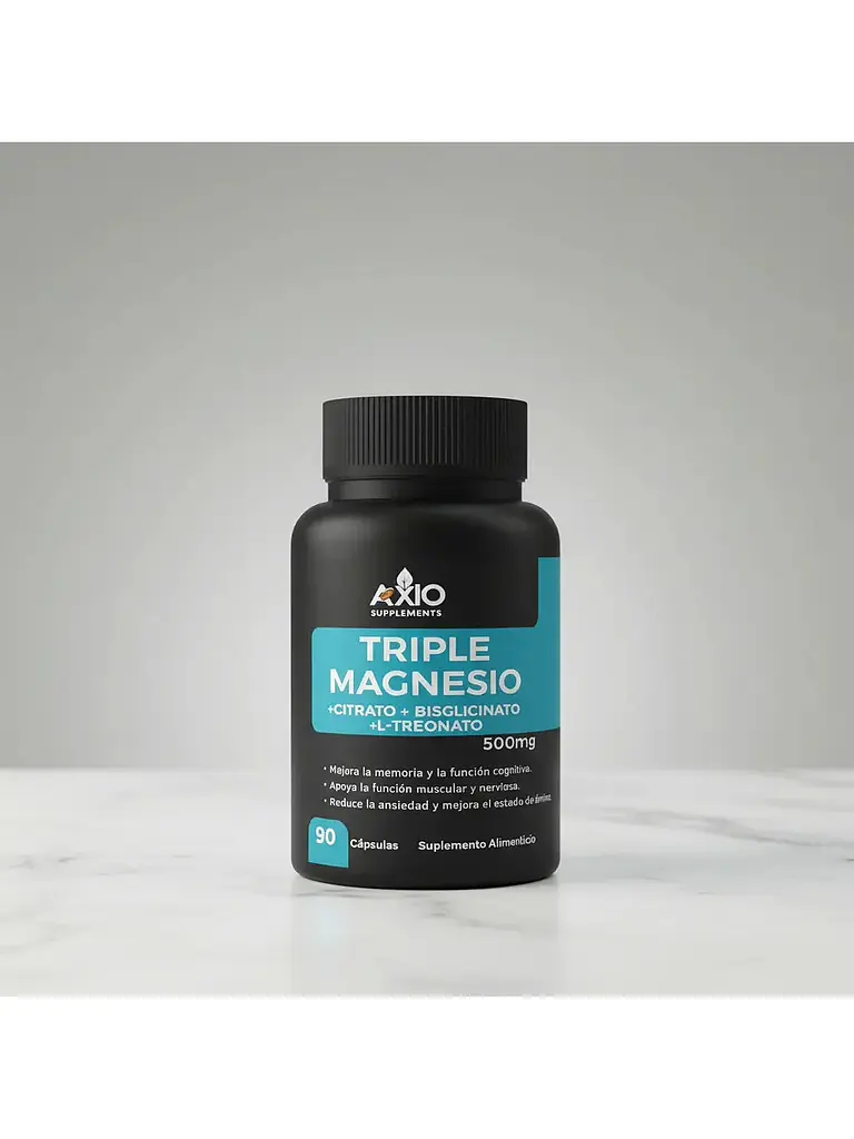 Ultra Magnesio Triple Premium 500mg — 90 cápsulas 3