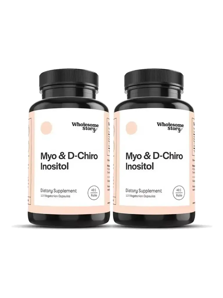 Myo D-chiro Inositrol - 2 Frascos — 240 cápsulas 1