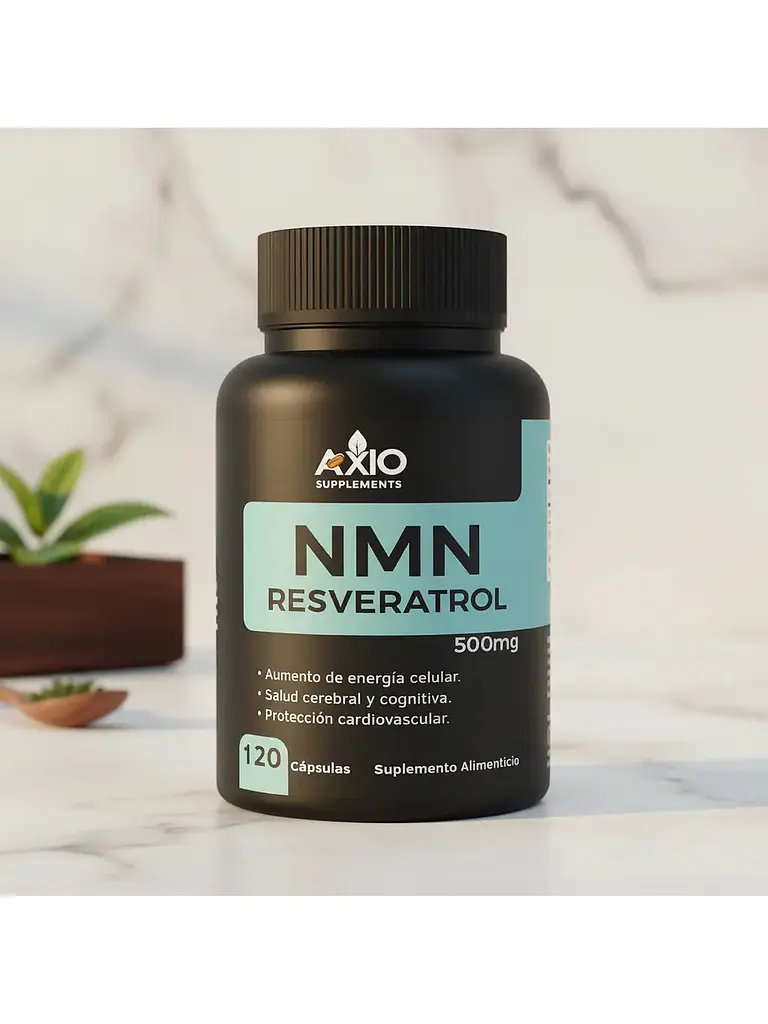 Nmn Nicotinamide & Resveratrol para Vitalidad y Bienestar — 120 cápsulas 4