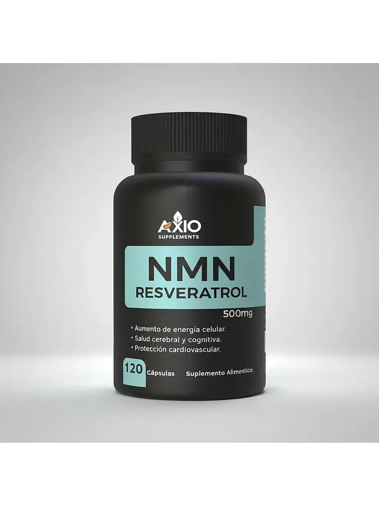 Nmn Nicotinamide & Resveratrol para Vitalidad y Bienestar — 120 cápsulas 5