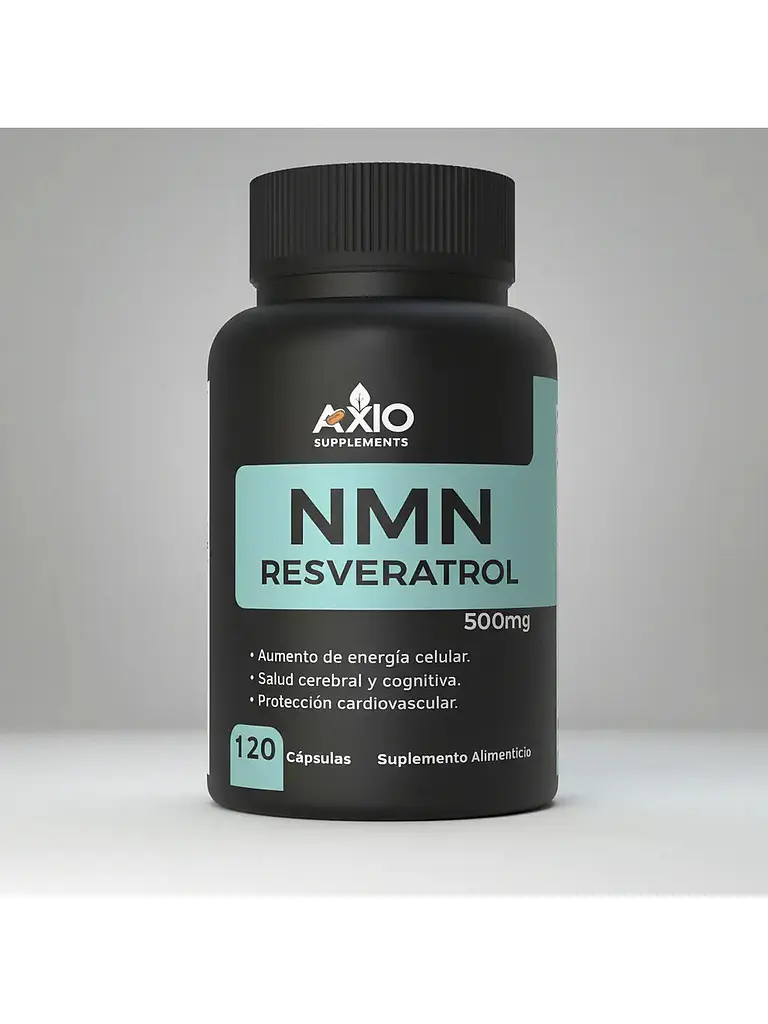 Nmn Nicotinamide & Resveratrol para Vitalidad y Bienestar — 120 cápsulas 6