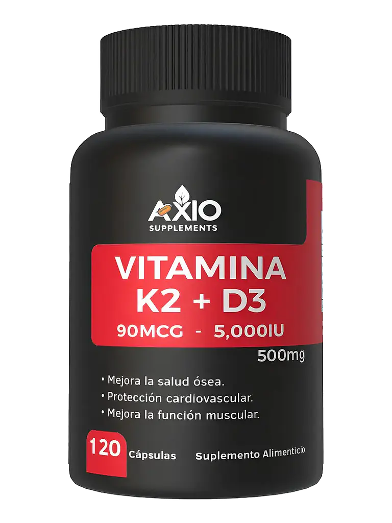 Vitamina K2+d3 Premium 500mg — 120 cápsulas 1