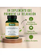L Theanine L-teanina Suplemento Calma Y Relaja — 100 cápsulas - Miniatura 5