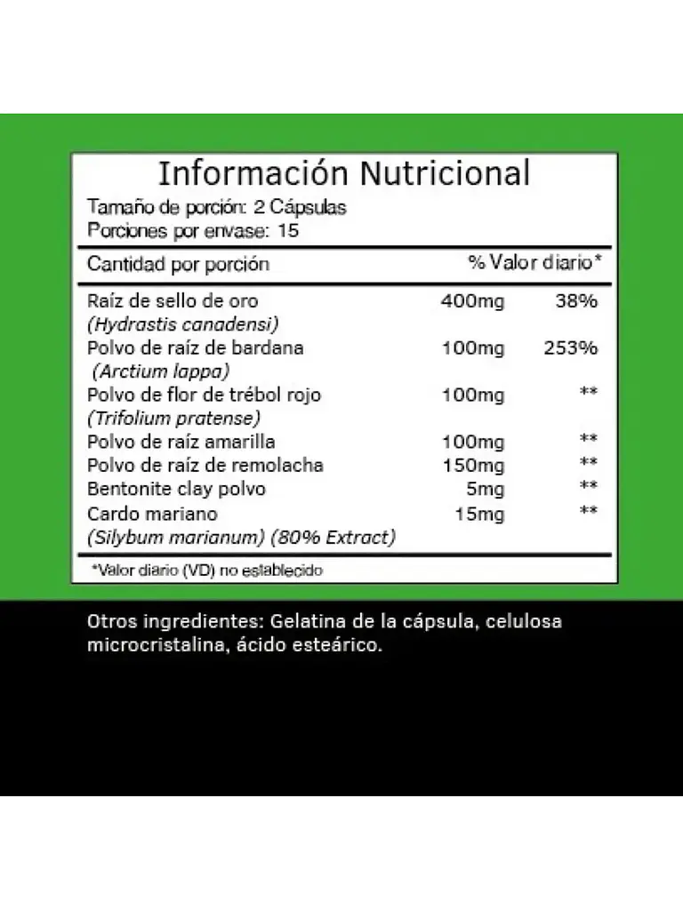 Detox Thc Desintoxicación Y Limpieza Hepática 2