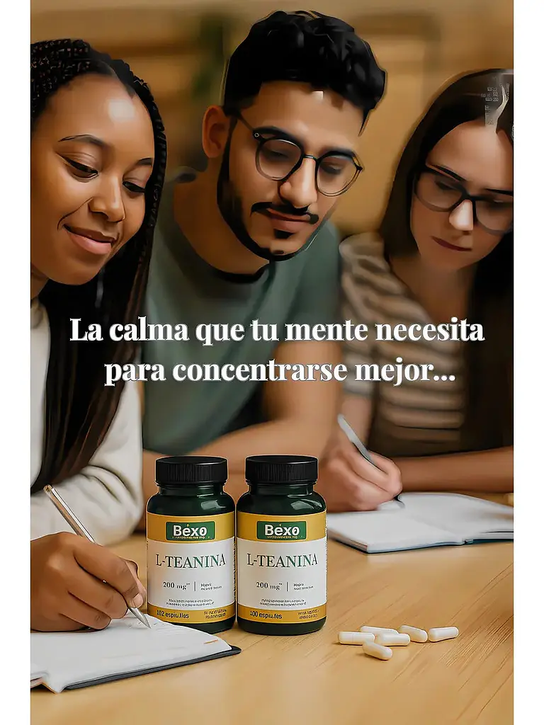 L Theanine L-teanina Suplemento Calma Y Relaja — 100 cápsulas 8