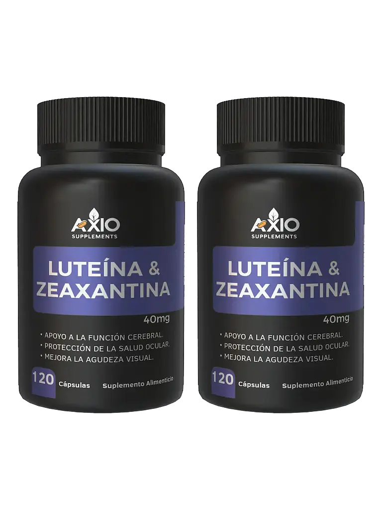Luteína & Zeaxantina En Cápsulas 2 Frascos — 120 cápsulas 1