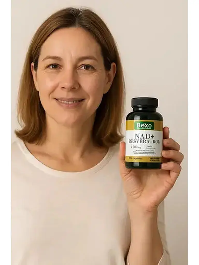 Nad + Nicotinamide Resveratrol Premium 1000mg — 100 cápsulas 3