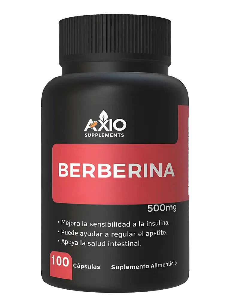Berberina 500mg Berberine — 100 cápsulas 1