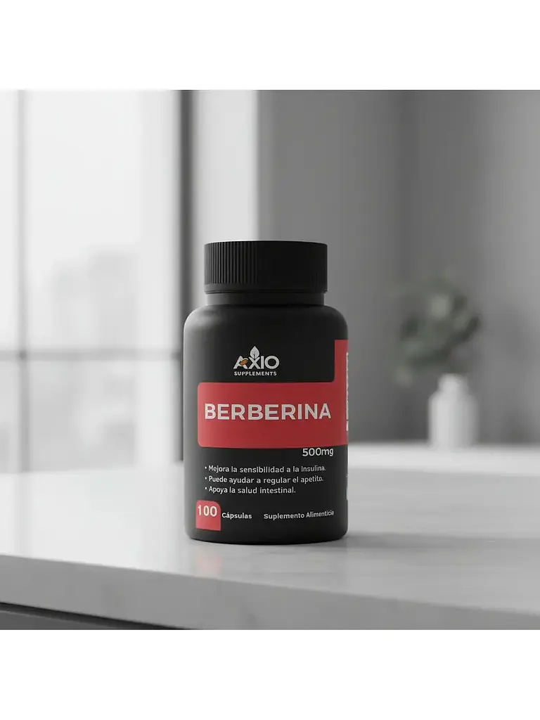 Berberina 500mg Berberine — 100 cápsulas 4