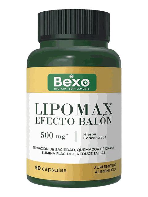 Pastillas Adelgaza Rápido - Lipomax Efecto Balón — 90 cápsulas