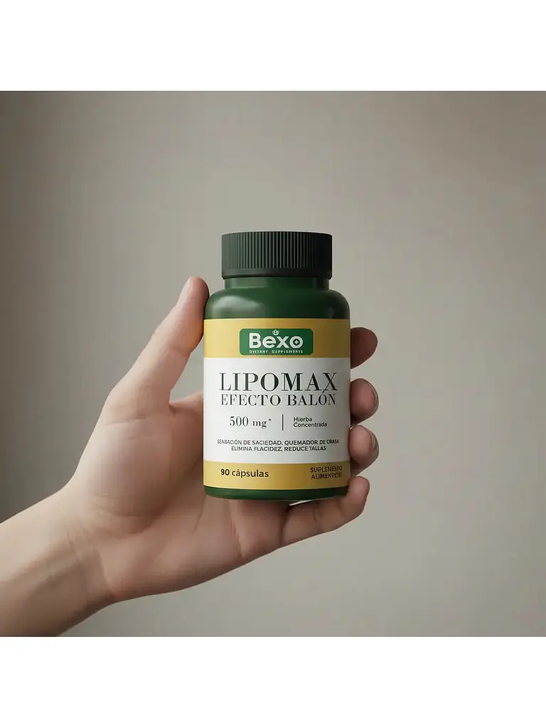 Pastillas Adelgaza Rápido - Lipomax Efecto Balón — 90 cápsulas 5