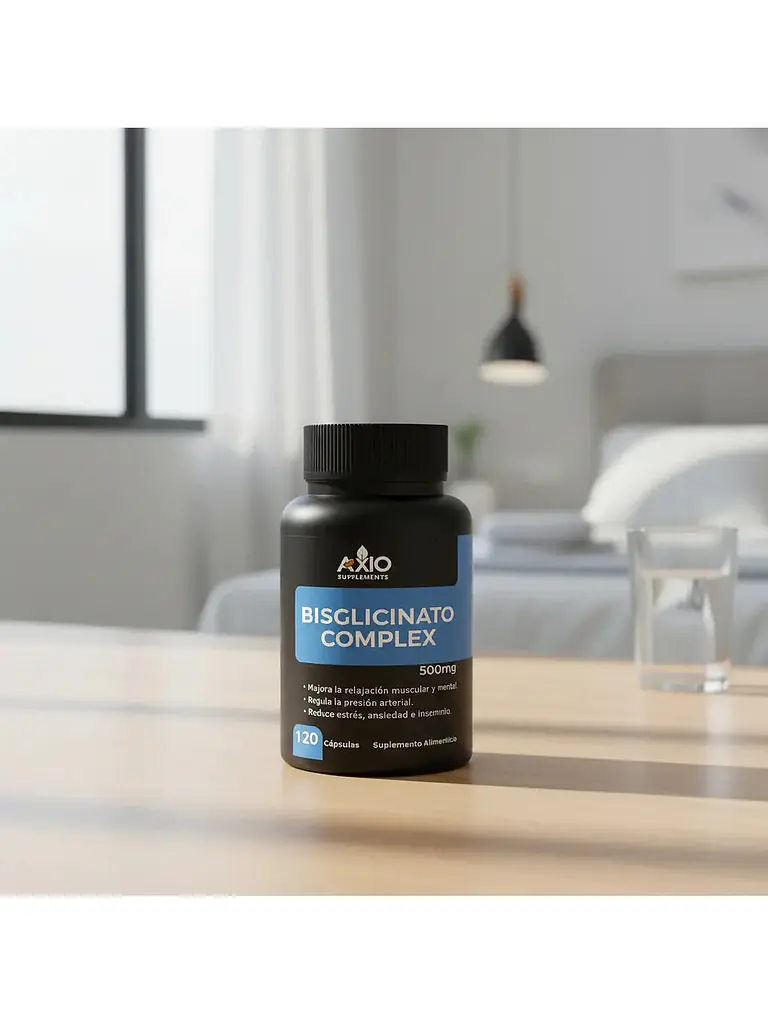 Magnesio Bisglicinato, Triple Magnesio Premium 500 mg con bisglicinato, malato y taurato — 120 cápsulas 4