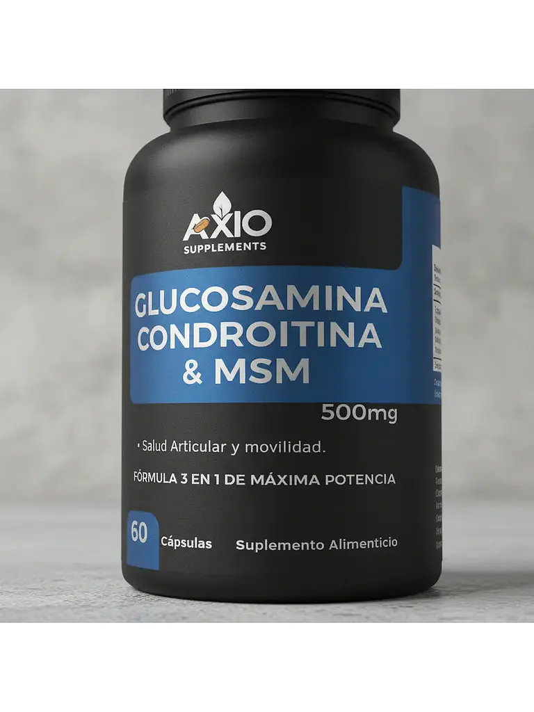 Glucosamine, Chondroitin & Msm 2 Frascos — 60 cápsulas 4