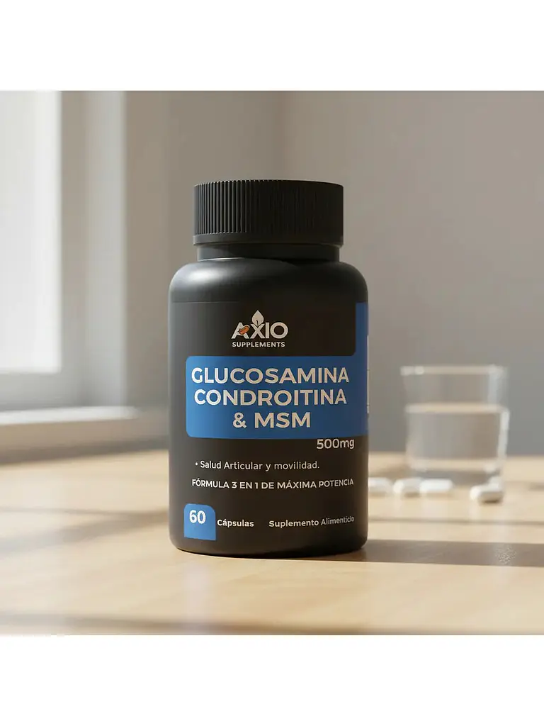 Glucosamine, Chondroitin & Msm 2 Frascos — 60 cápsulas 5